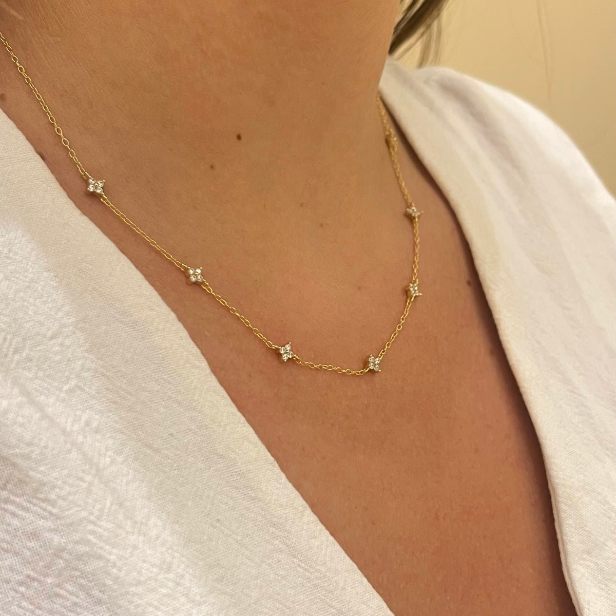 Petite Clover Necklace