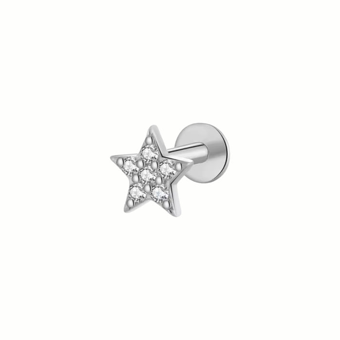 Mini Star Flat Back Stud
