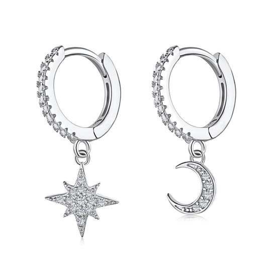 Star Night Zirconia Dangles