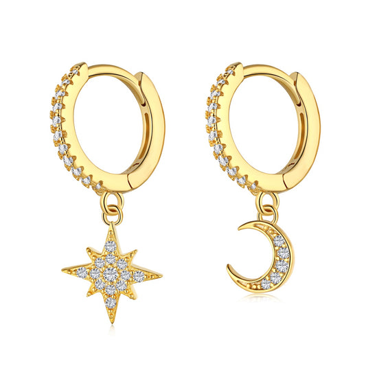 Star Night Zirconia Dangles