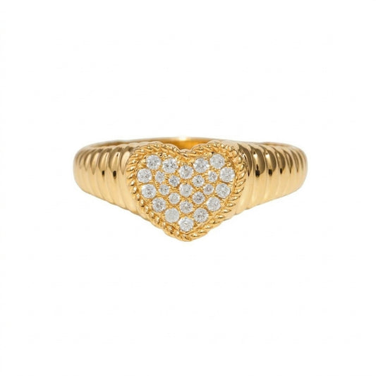 Heart Pinky Ring