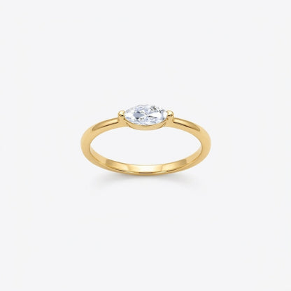 Marquise Eye Pinky Ring
