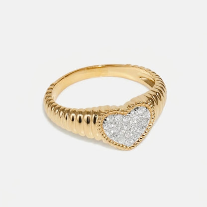 Heart Pinky Ring