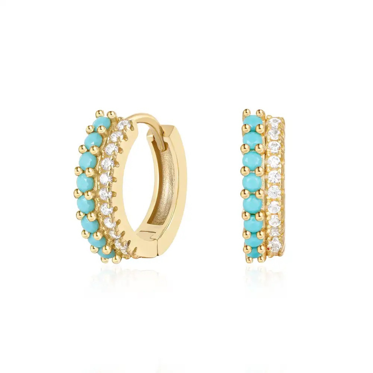 Double Row Hoops