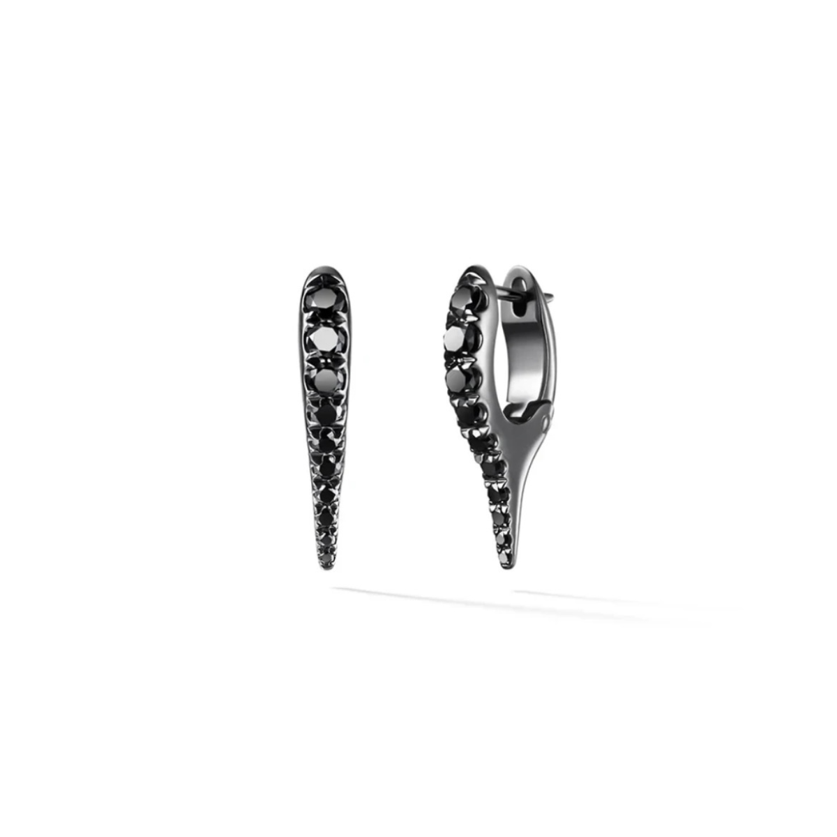 Diamond Spike Hoops