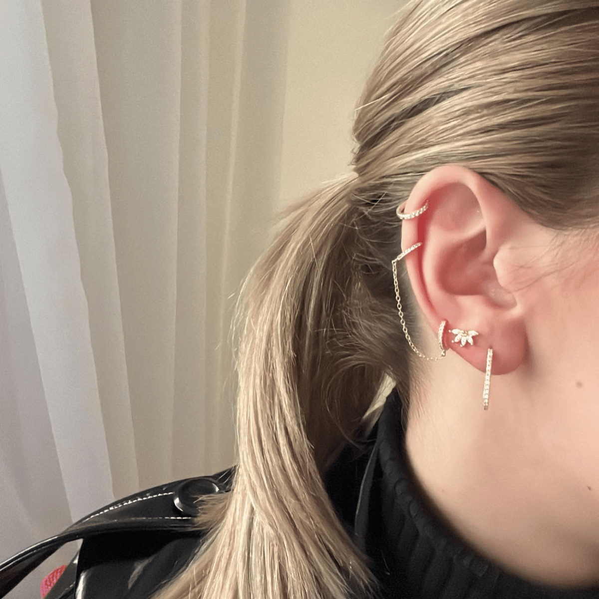 Double Hoop Chain