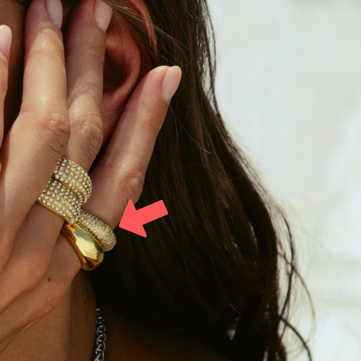 Diamond Dome Ring